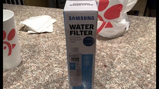 How to Replace Water Filter on Samsung French Door Refrigerator