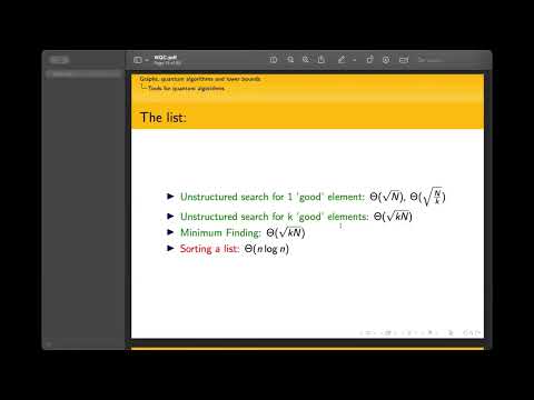 Warsaw Quantum Computing Group - Episode LXI (7.11.2024, Adam Wesołowski)