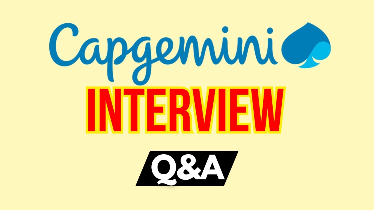 Capgemini Interview Questions Answered Perfectly | Freshers & Experienced