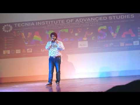 Sunny Singh Haal kya hai dilon ka na pucho sanam ,At tecnia college,delhi