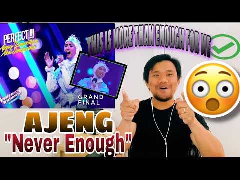🇮🇩Ajeng|Never Enough | Grand Final |The Voice Kids Indonesia Season2 GTV 2021|🇵🇭Honest Reaction