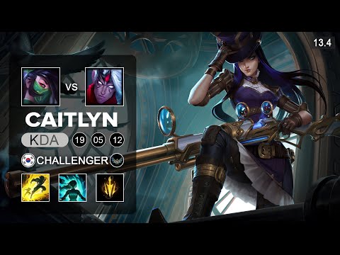 Caitlyn vs Varus ADC - KR Challenger - Patch 13.4 Season1 3