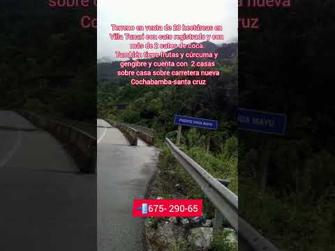 Se vende terreno en Villa tunari #tropico #chaco #lotesenventa #terrenos