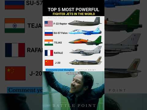 Top 5 Most Powerful Fighter Jets in the World (2025 Edition) #shorts
