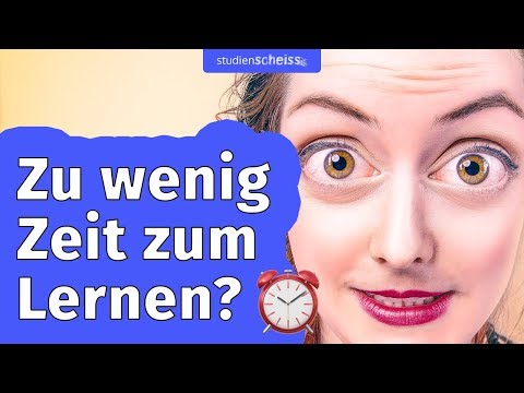 Zu wenig Zeit zum Lernen? Dann befolge diese 7 Tipps!