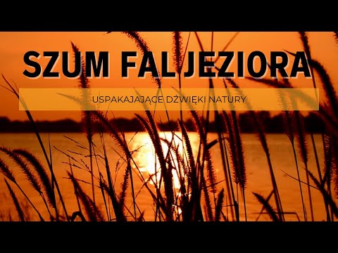 Moc uspokajających dźwięków jeziora - Cisza i błogość.