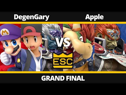ESC 23 Grand Final - DegenGary (Pokémon Trainer, Mario, Ganondorf) Vs. Apple (Bowser, Ganondorf)