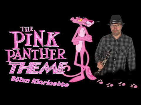 The Pink Panther mit Buchstaben - Böhm Klarinette