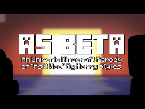 HarktheHuman - ♪ "As BETA" - A Minecraft Parody of Harry Styles' As It Was (Music Video)
