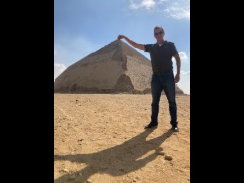 As pirâmides de Dashur -Pirâmide Vermelha e Pirâmide de Diamante