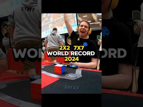 2024 Rubiks cube World Records in 20 seconds 😵‍💫📈😱#shorts #rubikscube