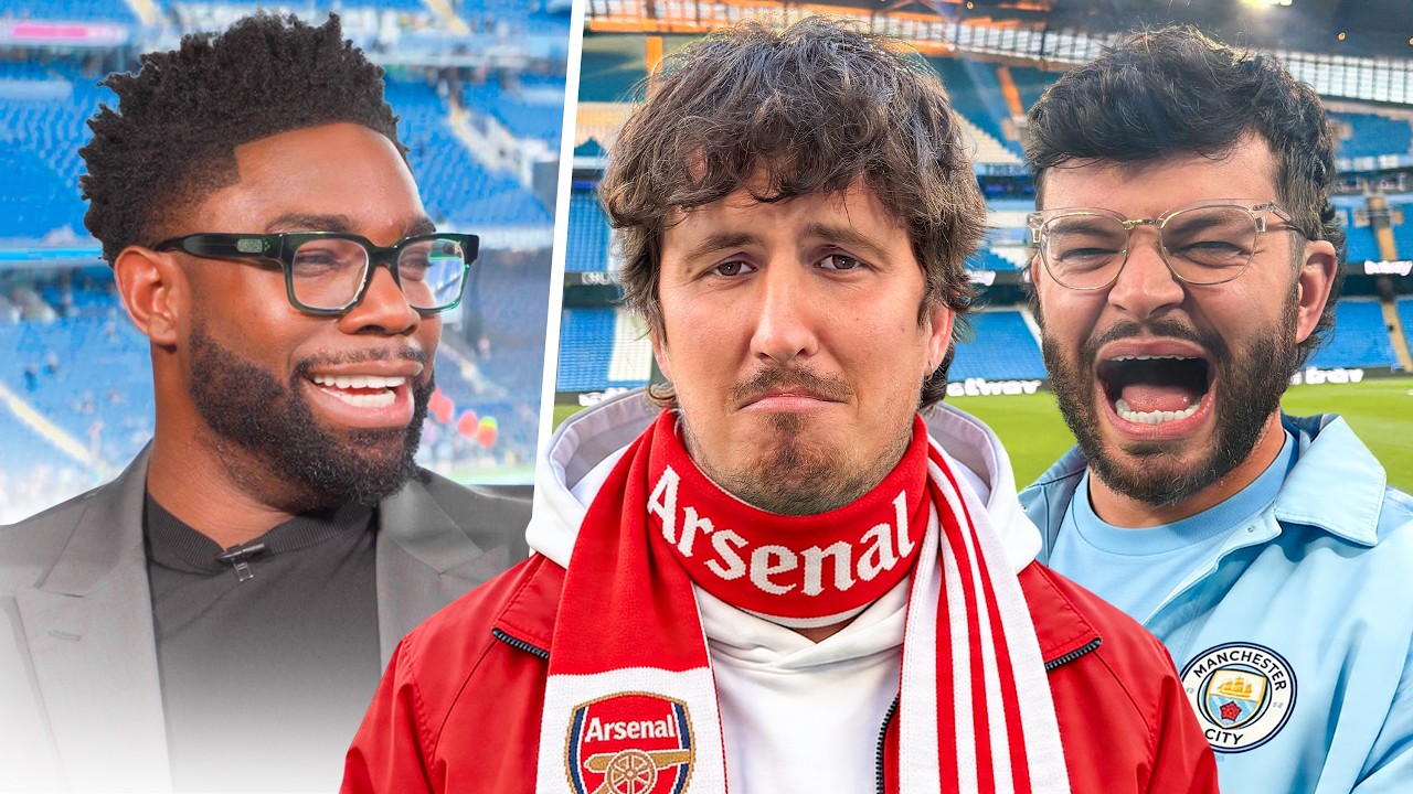 Arthur Hill Watches Arsenal BUCKLE at Man City (ft. Micah Richards & Gymskin) | SCENES