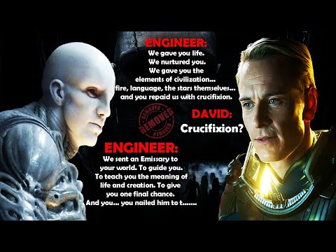 Prometheus: COMPLETE Deleted Scene: The Engineer's FULL Monologue Conversation with David