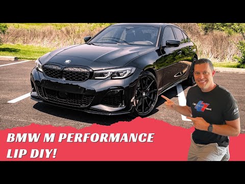 How To Install A BMW M Performance G20 M340i Lip!