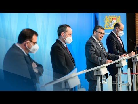 Video in Gebärdensprache: Pressekonferenz nach der Kabinettssitzung (05.04.2022) - Bayern