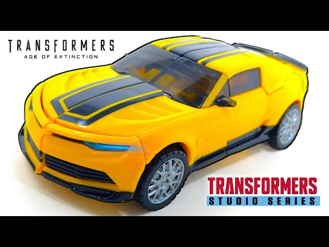 A Leader TRANSFORMATION Inside A Deluxe?! Transformers Studio Series AOE Deluxe BUMBLEBEE Review!