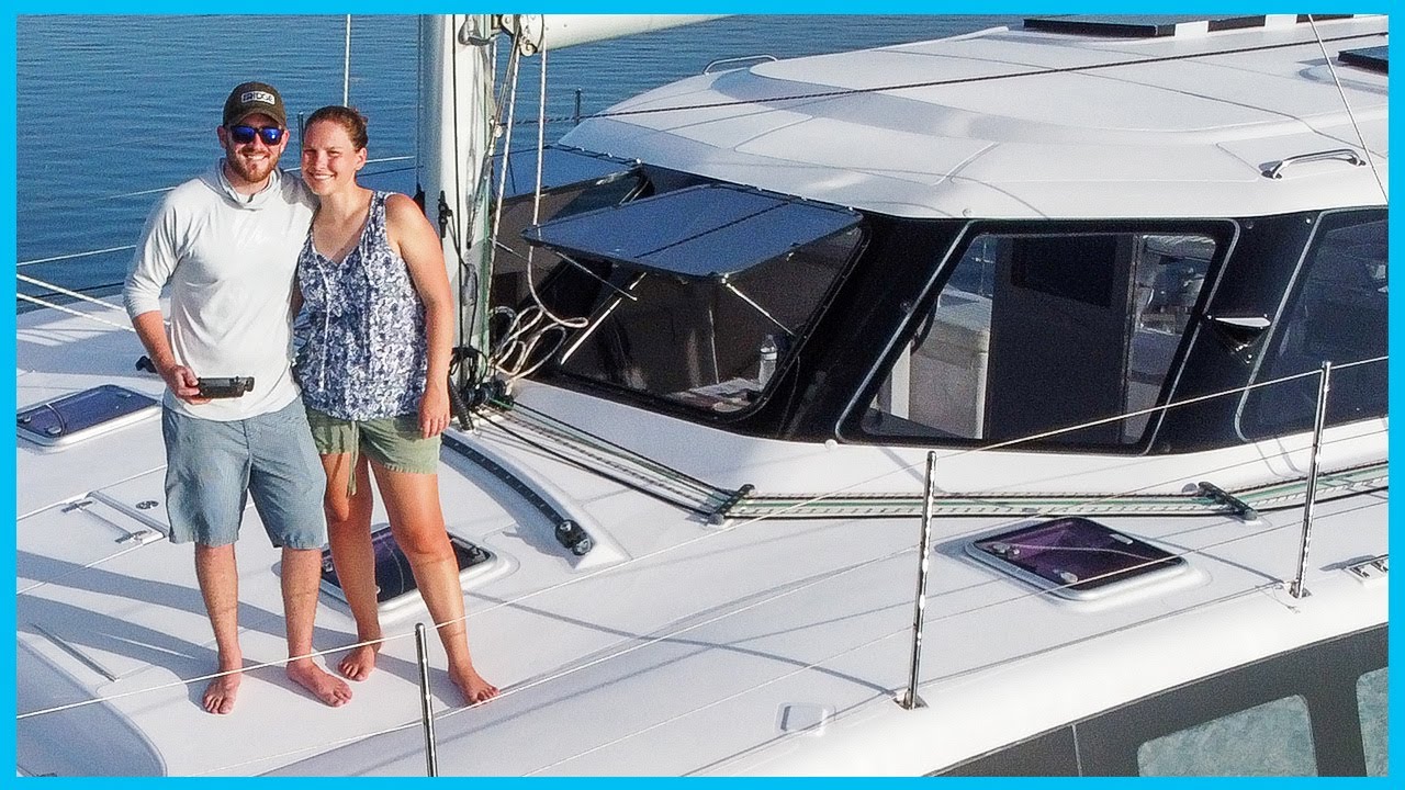 They Just Let Us TAKE a Catamaran! [Seawind 1160 Lite Sailing Review/Vlog #1]