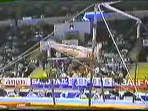 Laura Cutina 1985 Europeans AA Bars