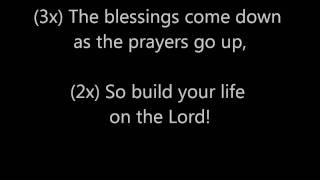 The Wonder Kids - The Wise Man Built His House Upon A Rock with lyrics