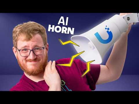 Ubiquiti will Yell at Strangers for you! - Ubiquiti Horn
