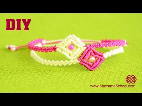 Heart Friendship Bracelet for Valentines Day DIY Tutorial
