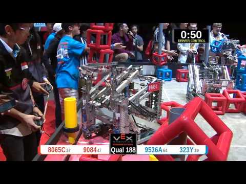 2015 VRC-MS Spir Q188 -  (8065C 9536A) 44-Spirit Div-VRC Middle School-VEX Worlds 2015