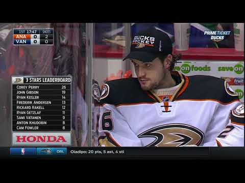 Anaheim Ducks at Vancouver Canucks 1-1-16