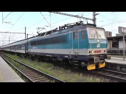 ČD 362.158 - Odjezd vlaku R 974 Porta coeli - Kolín, 12.4.2014
