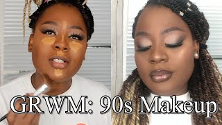 GRWM Chit-Chat: 90s Inspired Makeup Look/looking for an apartment