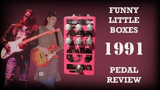 Video thumbnail for Funny Little Boxes 1991 overdrive pedal. Review/Demo by Chris Prescott Guitar