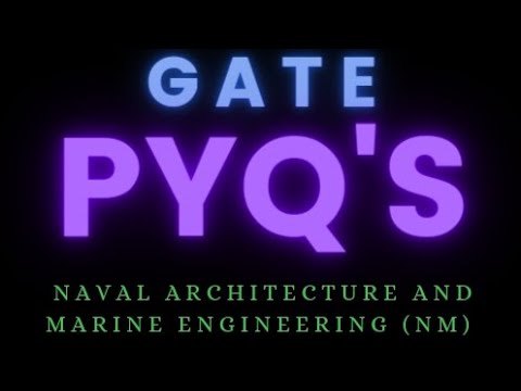 GATE 2024 Naval Architecture and Marine Engineering (NM) solutions 📑🖋️✨ #shorts #education #youtube