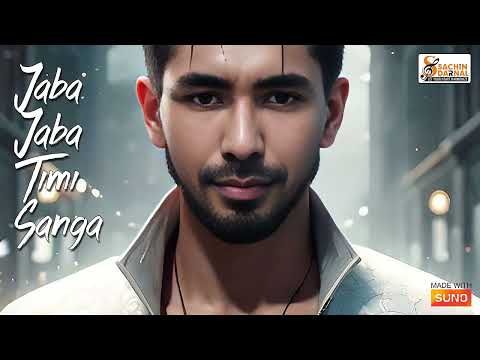 Jaba Jaba Timi Sanga | Lyrics : Sachin Darnal | Made with Suno