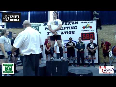 SA Classic Powerlifting 2022 - Men 105kg