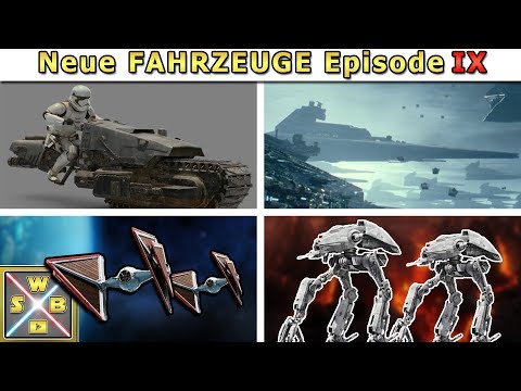 STAR WARS: Alle neuen RAUMSCHIFFE & FAHRZEUGE aus EPISODE 9