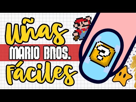¡FÁCILES Y COLORIDAS! · UÑAS MARIO BROS