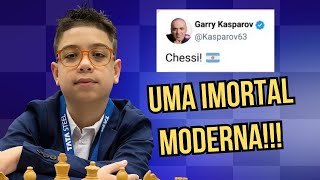 Uma Partida tão Linda que Impressionou até Kasparov!!