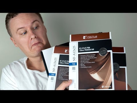 Max Airflow 🌪 . Minimum Noise Pt1 w/Noctua NF-A20 | NF-A14 | NF-A12