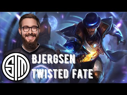 TSM Bjergsen picks Twisted Fate vs Syndra - Midlane Matchup