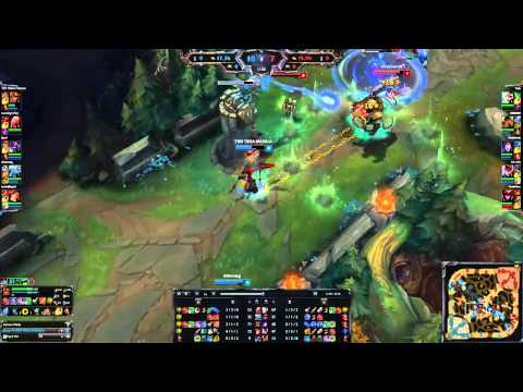 TSM Bjergsen   Jarvan IV vs Ahri   Mid   Full Game Aug 06, 2015