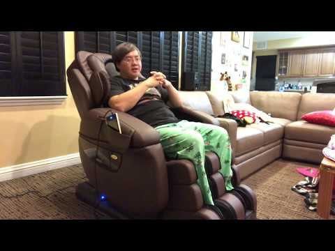 In depth review of Luraco iRobotics 7 Plus massage chair with demo!