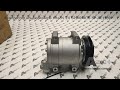 text_video Компрессор кондиционера Hitachi 4621589 Spinparts SP-AC1589