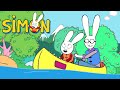 We’re going to be the fastest! ☀️🛶⛰️ | Simon | 45min Compilation | Season 2 Full episodes | Cartoons