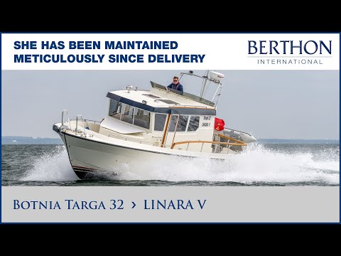 [OFF MARKET] Botnia Targa 32 (LINARA V) Sea Trial - Yacht for Sale - Berthon Int.