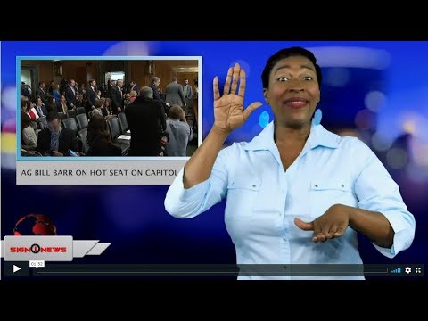 AG Bill Barr on hot seat on Capitol Hill (ASL - 5.1.19)