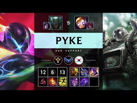 Pyke Support vs Blitzcrank - KR Diamond Patch 25.06