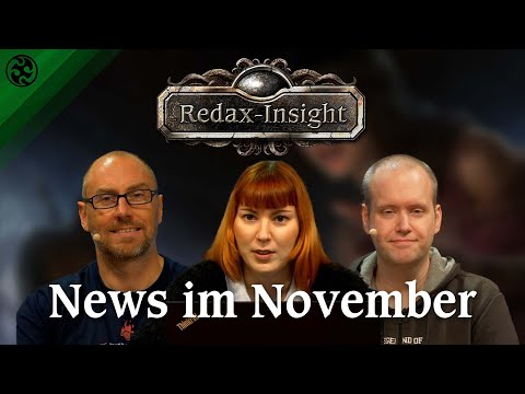 Das Schwarze Auge: Redax-Insight - News im November| mit Niko, Zoe & Alex