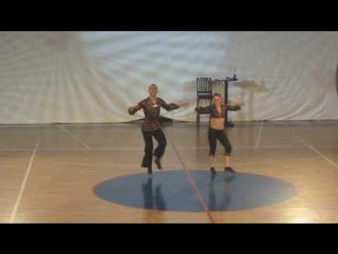 Europameisterschaft Verlika Gorica 2009 Maurizio Mandorino & Jade Mandorino Footwork.wmv
