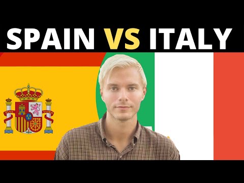 SPAIN vs ITALY? (10 biggest differences?)