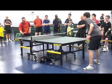 Westfield Table Tennis Easter Camp 2014 - Pushing