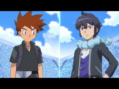 Pokémon Battle USUM: Gary Vs Alain (Ash's Rival Face Off)